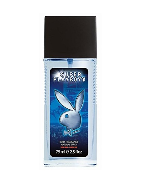 PLAYBOY SUPER HIM body fragance vaporizador 75 ml 76935 kiwiku.com