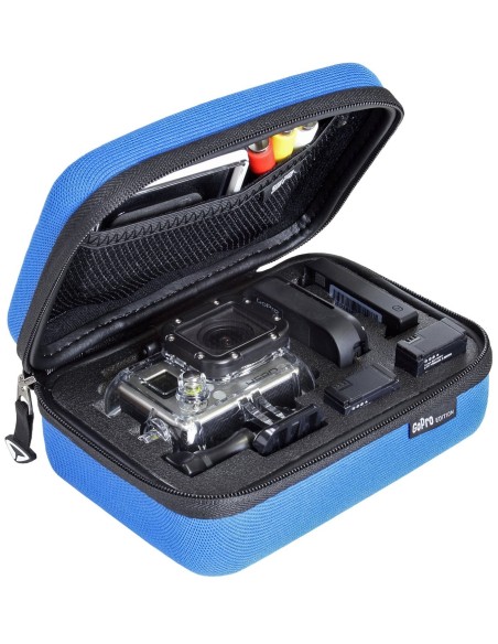 Maletín De Transporte GOPRO POV Case XS Para GoPro Hero 3 Azul - Protección Y Organización  