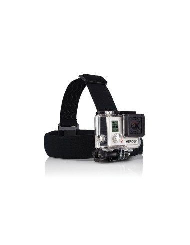 Kiwiku.com: GoPro Headstrap + QuickClip - Pack de accesorios para cámaras digitales GoPro Hero, negro - Electrónica