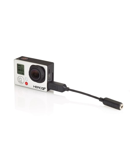 GoPro 3.5mm Mic Adaptor - Cable USB para GoPro Hero3, negro: GOPRO: Kiwiku.com: Electrónica
