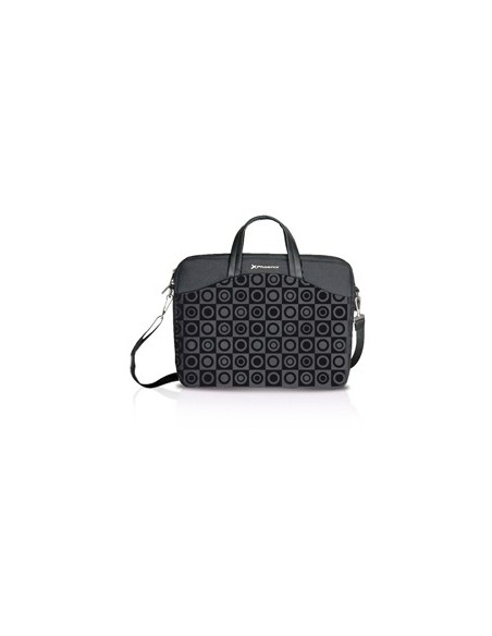 Maletin portatil laptop phoenix amara para mujer  hasta 16" gris