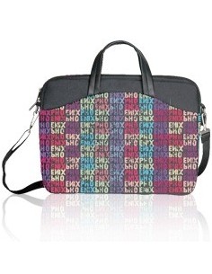 Maletin portatil laptop phoenix amara para mujer  hasta 16" logo color