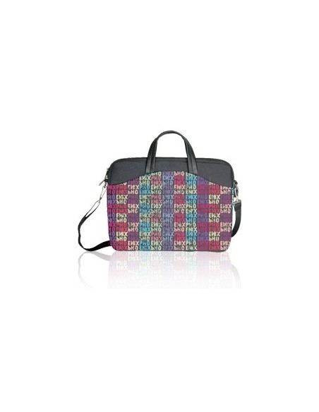 Maletin portatil laptop phoenix amara para mujer  hasta 16" logo color