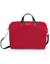 Maletin portatil laptop phoenix amara para mujer  hasta 16" rojo