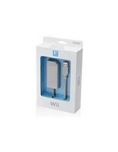Accesorio nintendo wii u adaptador lan
