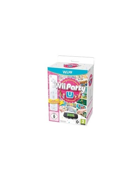 Juego wii u - wii party + mando blanco remoto