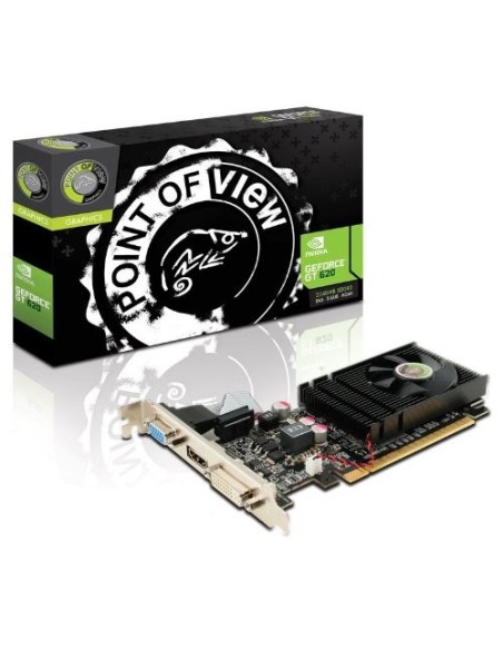Point of View VGA-620-A1-1024 - Tarjeta de video VGA Geforce GT 620 (1 GB DDR3, PCI-E): Kiwiku.com: Informática
