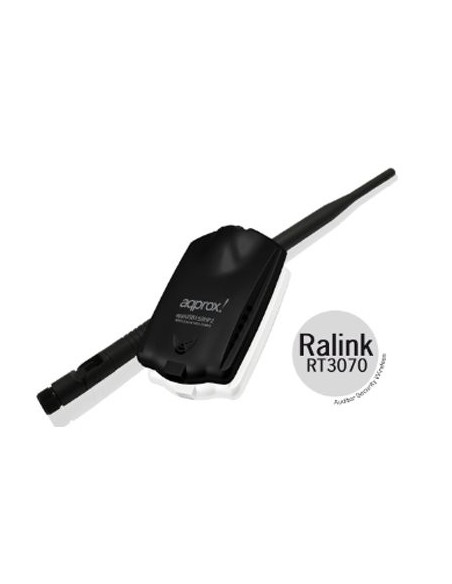 Approx APPUSB150HP2 - Antena de red, negro: Kiwiku.com: Informática