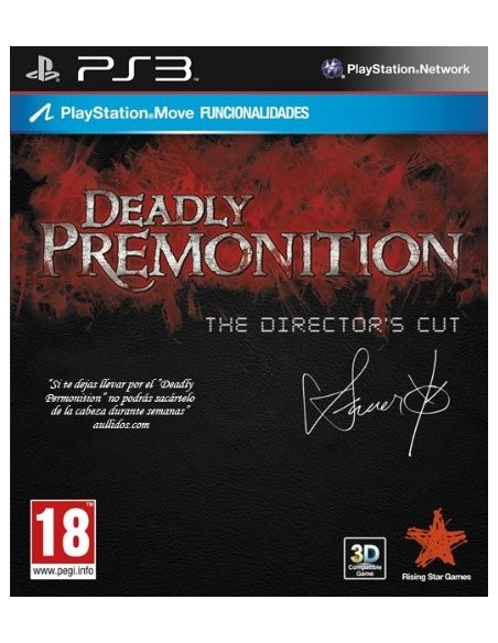 Ps3 deadly premonition hd