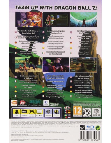 Ps3 dragonball z:battle of z col