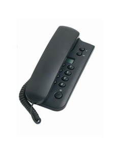 Telefono fijo display grigio