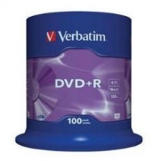 Dvd+r 4.7 16x lata 100...