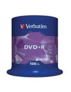 Dvd+r 4.7 16x lata 100 verbatim