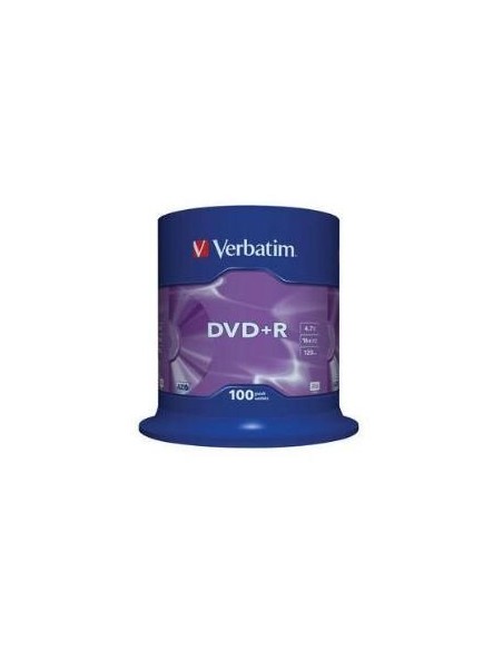 Dvd+r 4.7 16x lata 100 verbatim