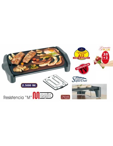 Jata GR555A - Plancha de asar (2500 w, 460x280 mm): Kiwiku.com: Hogar