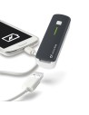 Cargador portatil negro 2200mah para moviles