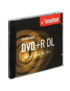 Dvd+r dl 8.5 gb 2 4x slim pack 10