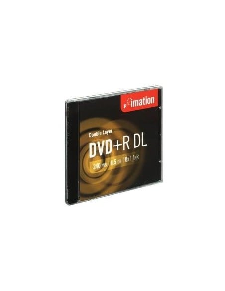 Dvd+r dl 8.5 gb 2 4x slim pack 10