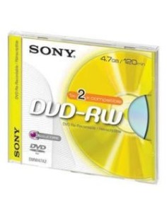 Sony DMW47A - DVD-RW, 4.7 GB: Kiwiku.com: Informática