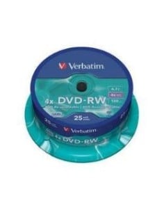 Dvd-rw 4.7 4x lata 25 verbatim