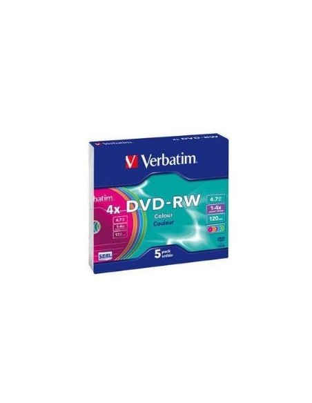 Dvd-rw 4.7 4x jewell 5 slim