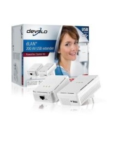 Devolo 1559 - dLAN 200 AV USB extender kit para adaptador de comunicación por línea eléctrica