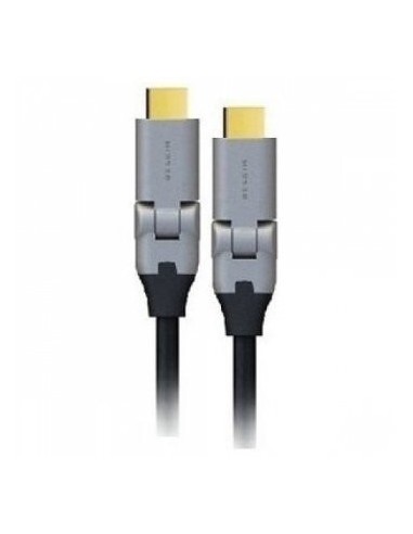 Cable hdmi-hdmi high speed 2m 1.4v 180grados
