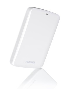 Toshiba Stor.E Canvio - Disco duro externo de 1000 GB, blanco: Toshiba: Kiwiku.com: Informática