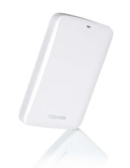 Toshiba Stor.E Canvio - Disco duro externo de 1000 GB, blanco: Toshiba: Kiwiku.com: Informática
