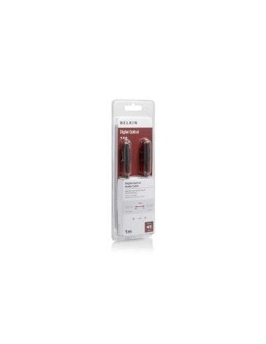 Cable toslink m/m 1m black nickelpl