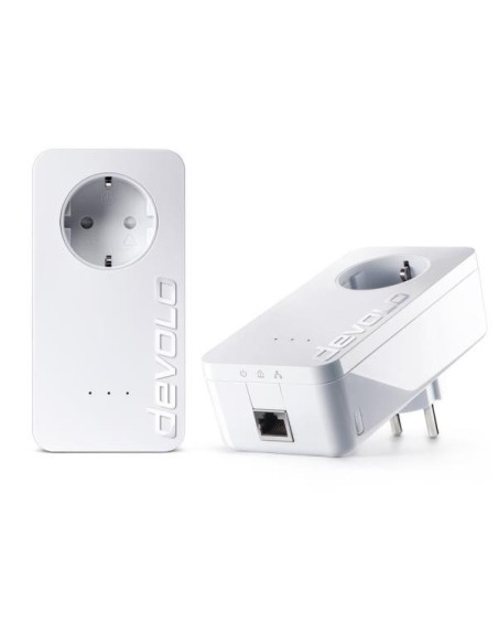Devolo dLAN 650+ Starter Kit - Adaptadores de red PowerLine (3,9W, 0,7W, 250V, Mac OS X 10.6 Snow Leopard, Mac OS X 10.7 Lion, M