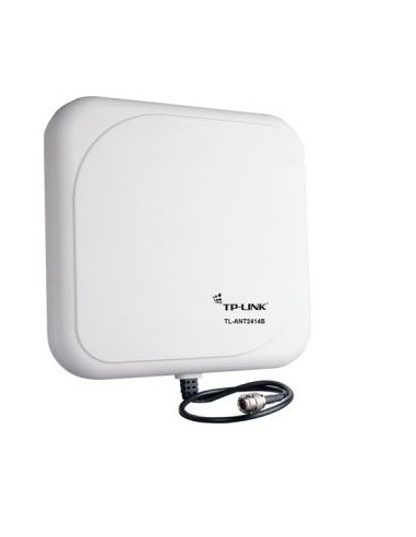 Antena tp-link exterior direccional tipo panel 14db n-type 1m cable