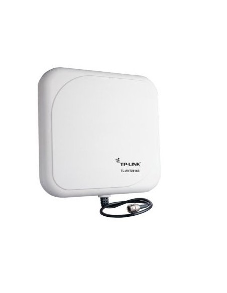Antena tp-link exterior direccional tipo panel 14db n-type 1m cable