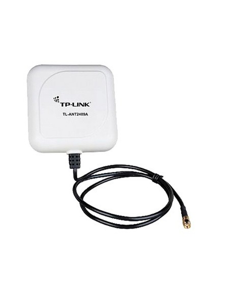 Antena tp-link exterior direccional tipo panel 9db rp-sma 1m cable