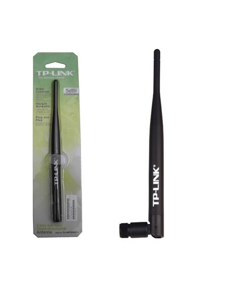 Antena tp-link interior omnidireccional 5db conector rp-sma