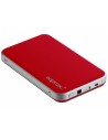 Caja externa usb 3.0  2.5" para discos sata 12.5mm approx roja apphdd04r