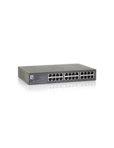 LevelOne FEU-2410 - Switch (1 Gbit/s, 10/100 Mbps, 8000 entradas, no administrado): Kiwiku.com: Informática