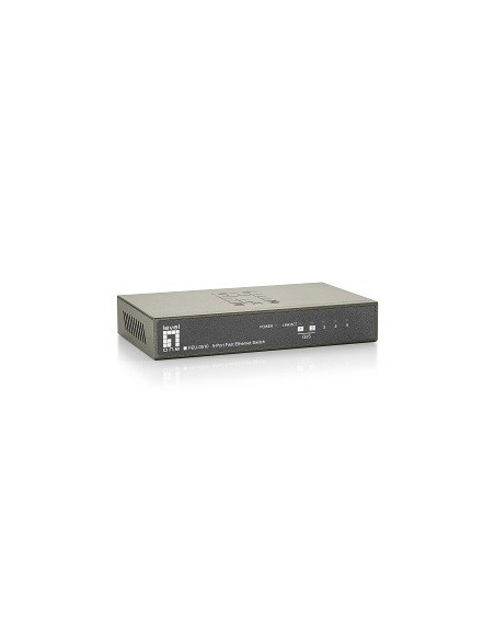 LevelOne FEU-0510 switch - Switch de red (No administrado, IEEE 802.3, IEEE 802.3u, IEEE 802.3x, 2000 entradas, 10/100 Mbps, 0.1