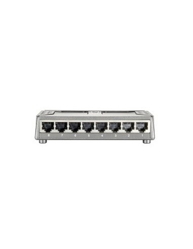 Switch level one no gestion 8 puertos 10/100  mini no rack base magnetica