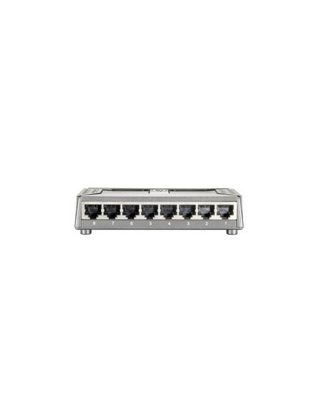 Switch level one no gestion 8 puertos 10/100  mini no rack base magnetica