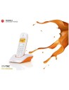 Motorola dect serie s12 single - teléfono inalámbrico digital, color naranja