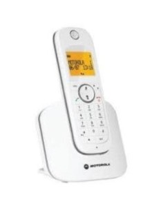 Motorola D1001 - Teléfono inalámbrico digital, color blanco
