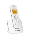 Motorola d1001 - teléfono inalámbrico digital, color blanco