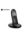 Motorola c2001 - teléfono inalámbrico digital, color negro