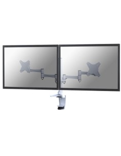 Newstar FPMA-D1330DWHITE soporte de mesa para pantalla plana - Soporte para televisor (18 kg, 25, 4 cm (10), 60, 96 cm (24), 0 -