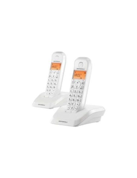 Dect motorola serie s12 duo blanco 107S1202WHITE kiwiku.com