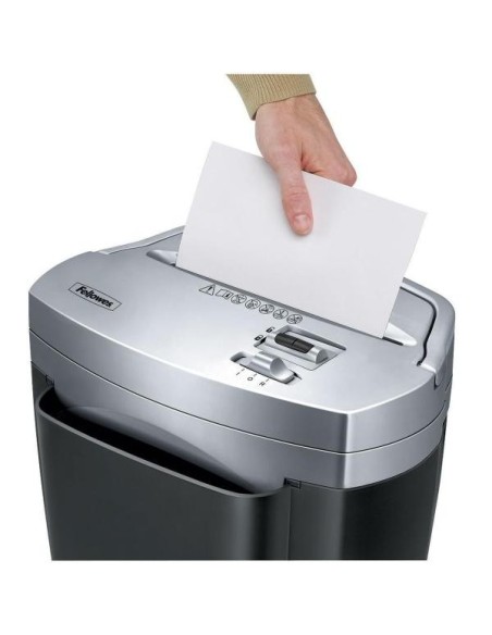 Fellowes W11C - Triturador de papel (350 x 250 x 450 mm, 6,36 kg) Negro, Plata: Kiwiku.com: Oficina y papelería