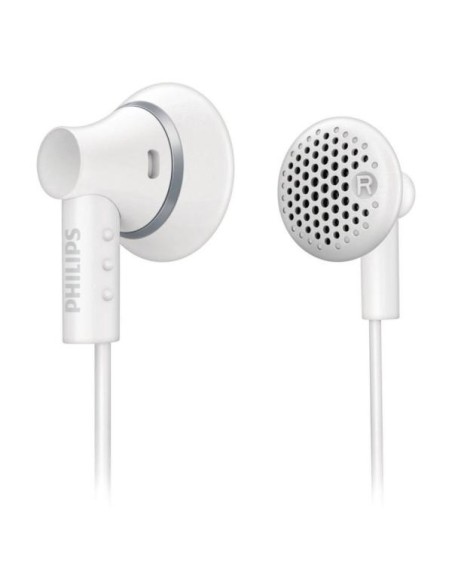 Auriculares intra-auditivos blancos