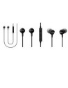 Auricular con micro y mando negro