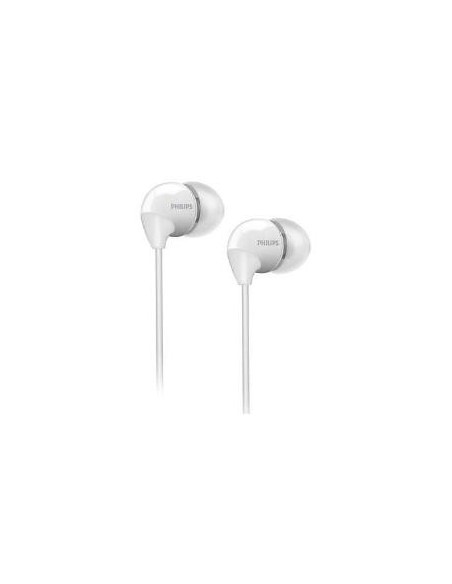 Philips SHE3595 - Auriculares in-ear con micrófono (control remoto integrado), blanco: Kiwiku.com: Electrónica